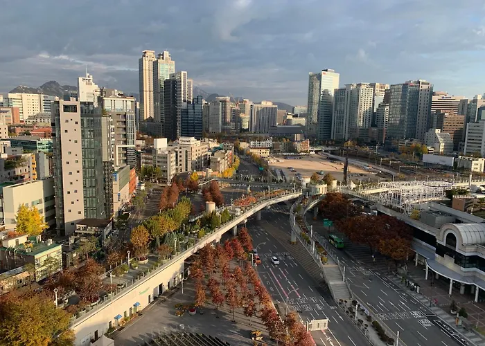 The Platinum Station - Free Parking, Transportation Hub, Station, Chungjeongro Station, Various Hot Places, High-rise View