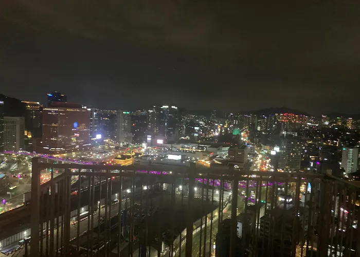 The Platinum Station - Free Parking, Transportation Hub, Station, Chungjeongro Station, Various Hot Places, High-rise View